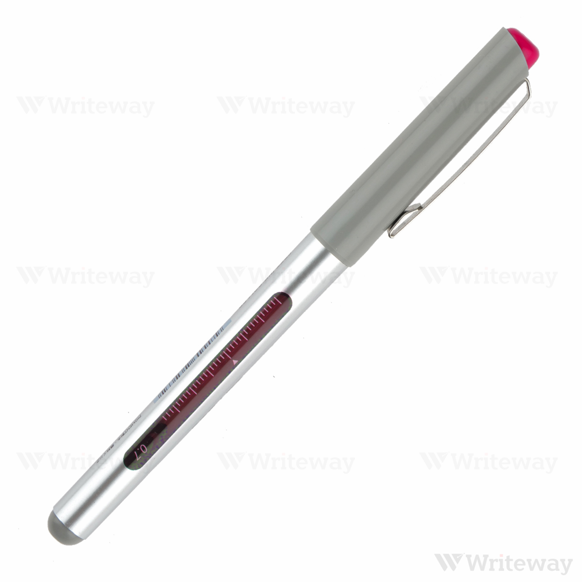 OHTO CAN SEE ROLLER  0.7 mm WINE RED (PACK OF 12 PENS)
